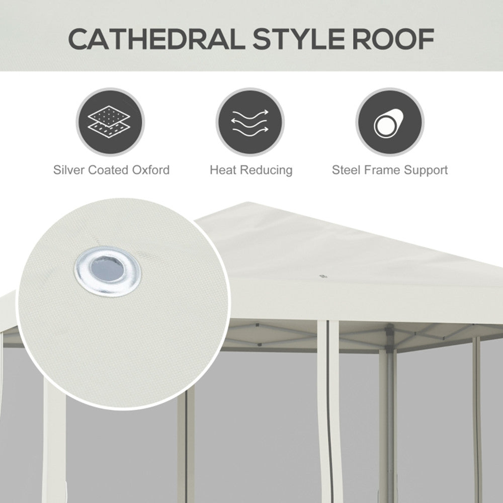3X3M Pop Up Canopy Party Tent with Netting, Instant Gazebo Ez up Screen House Room with Carry Bag Height Adjustable-AS ( Amazon Shipping)(Prohibited by WalMart)