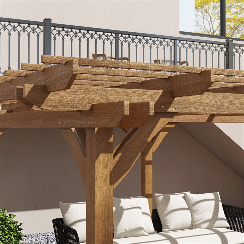 Wood Gazebo ( Amazon Shipping)(Prohibited by WalMart)