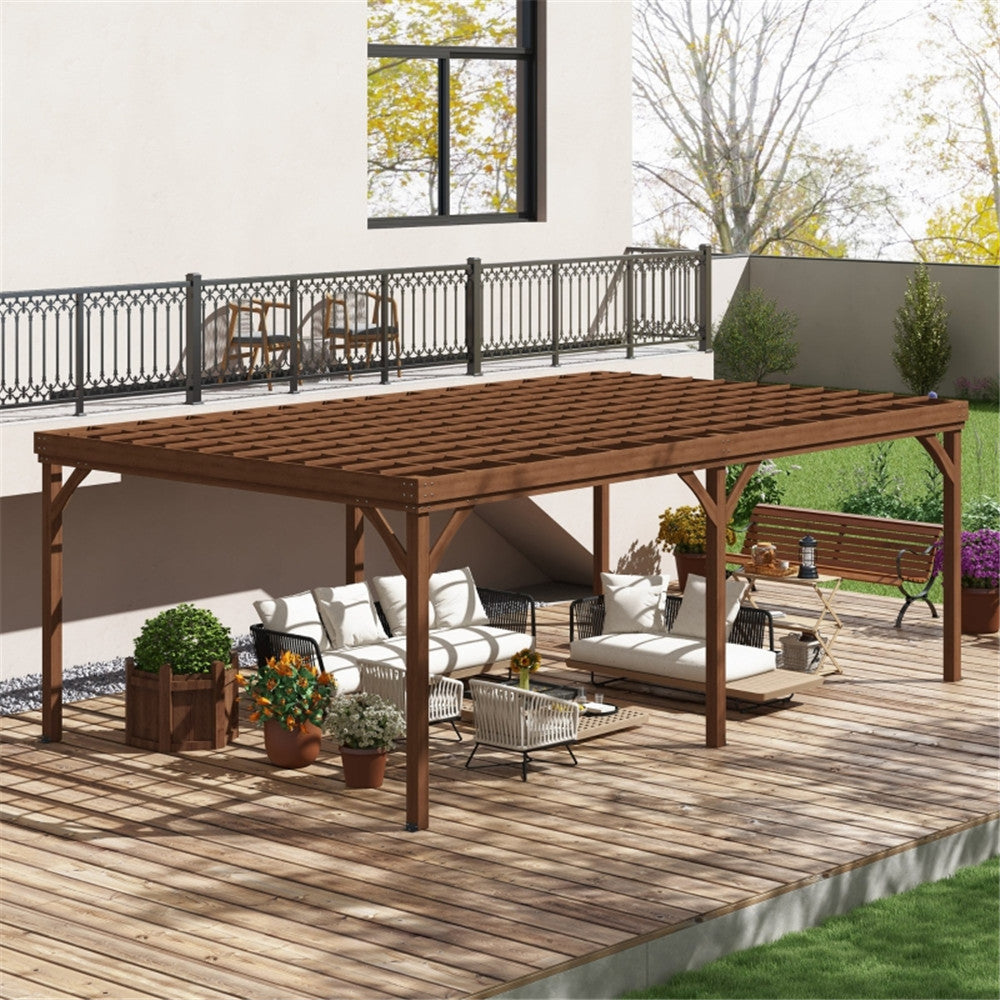 Outdoor Wooden Gazebo ( Amazon Shipping)(Prohibited by WalMart)