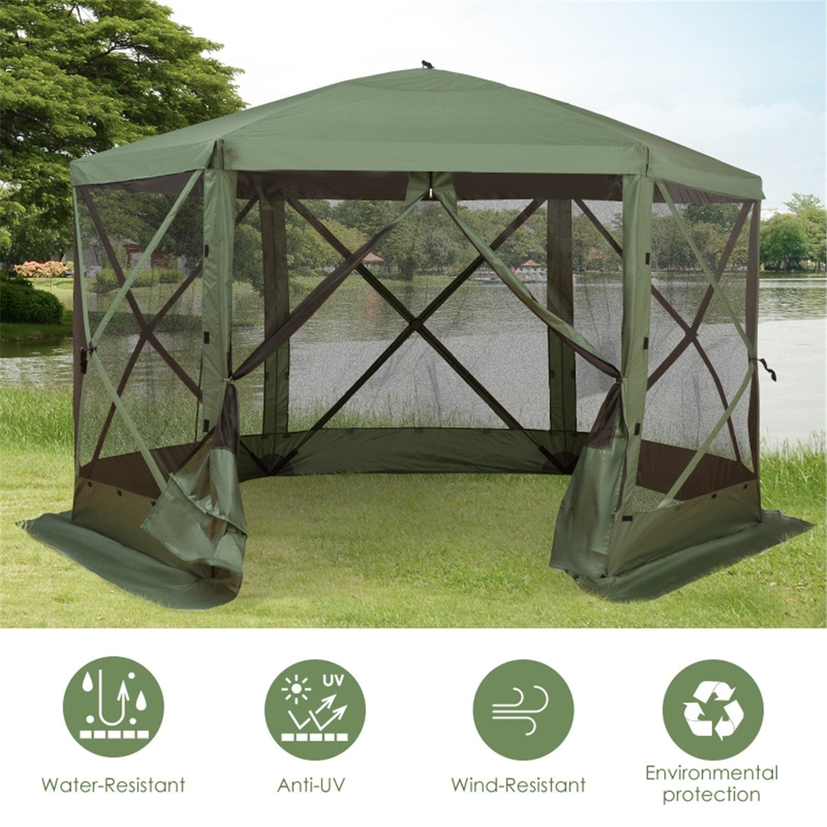 Foldable Camping tent (Amazon Shipping)(WalMart 禁售)