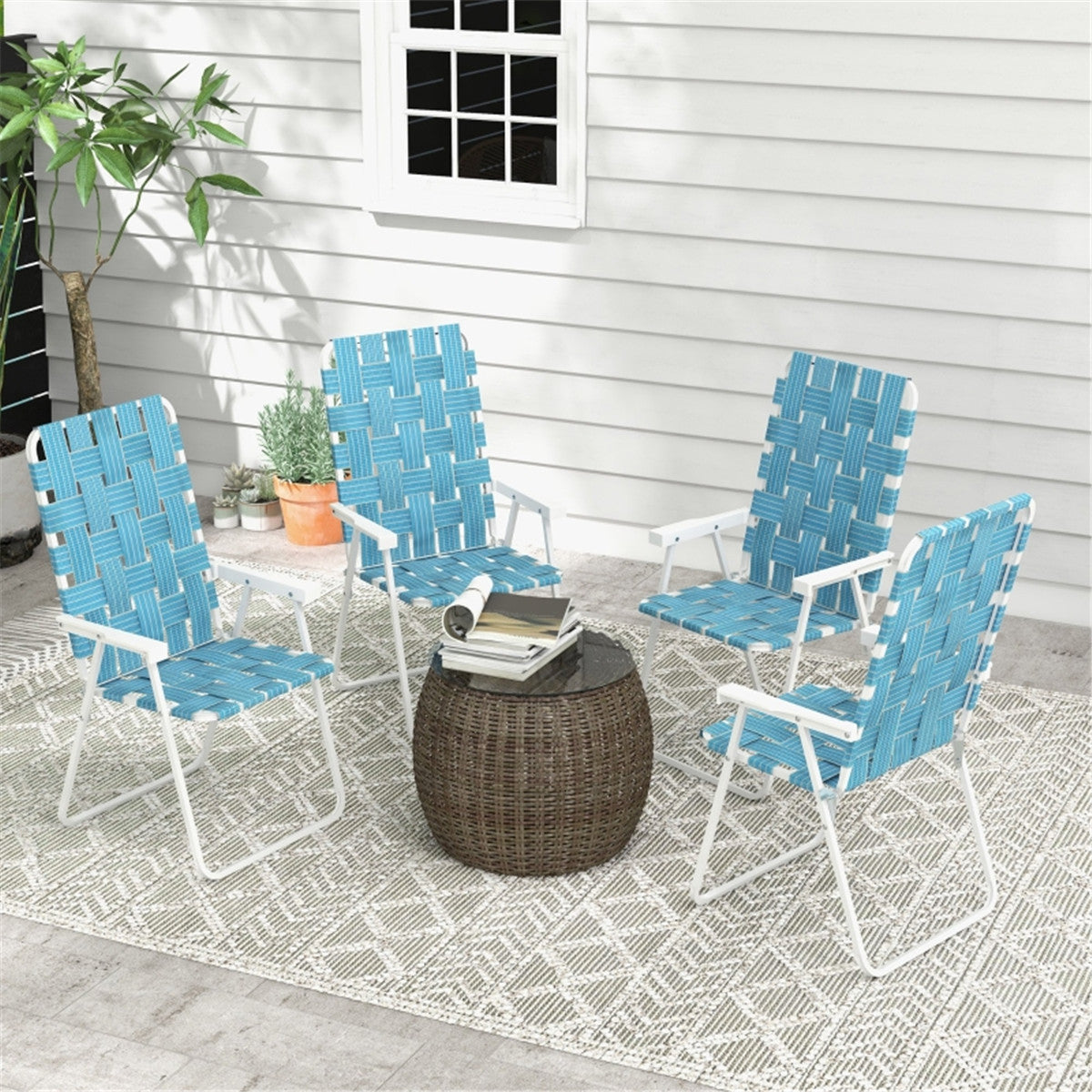 Folding Camping Chairs / beach chair ( Amazon Shipping)(Prohibited by WalMart)