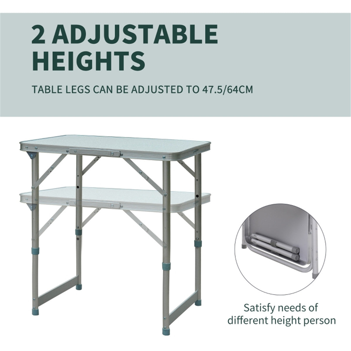 Portable Camping Table/ Dining Table ( Amazon Shipping)(Prohibited by WalMart)