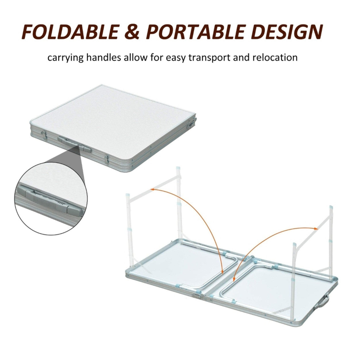 Portable Camping Table/ Dining Table ( Amazon Shipping)(Prohibited by WalMart)