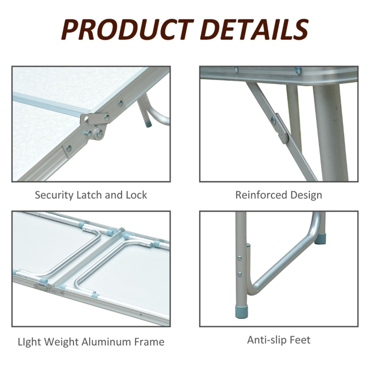 Portable Camping Table/ Dining Table ( Amazon Shipping)(Prohibited by WalMart)