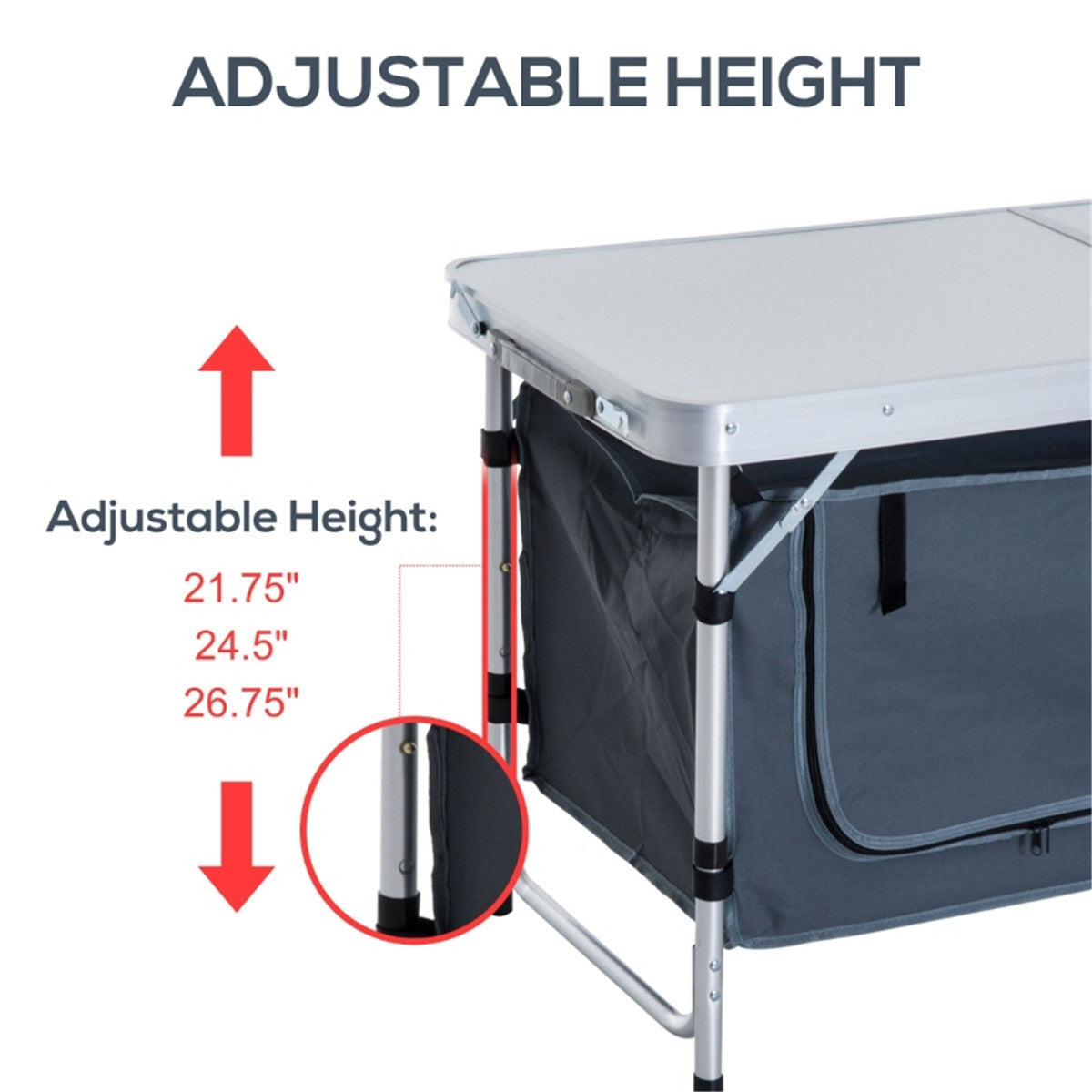 Portable Camping Table/ Dining Table ( Amazon Shipping)(Prohibited by WalMart)