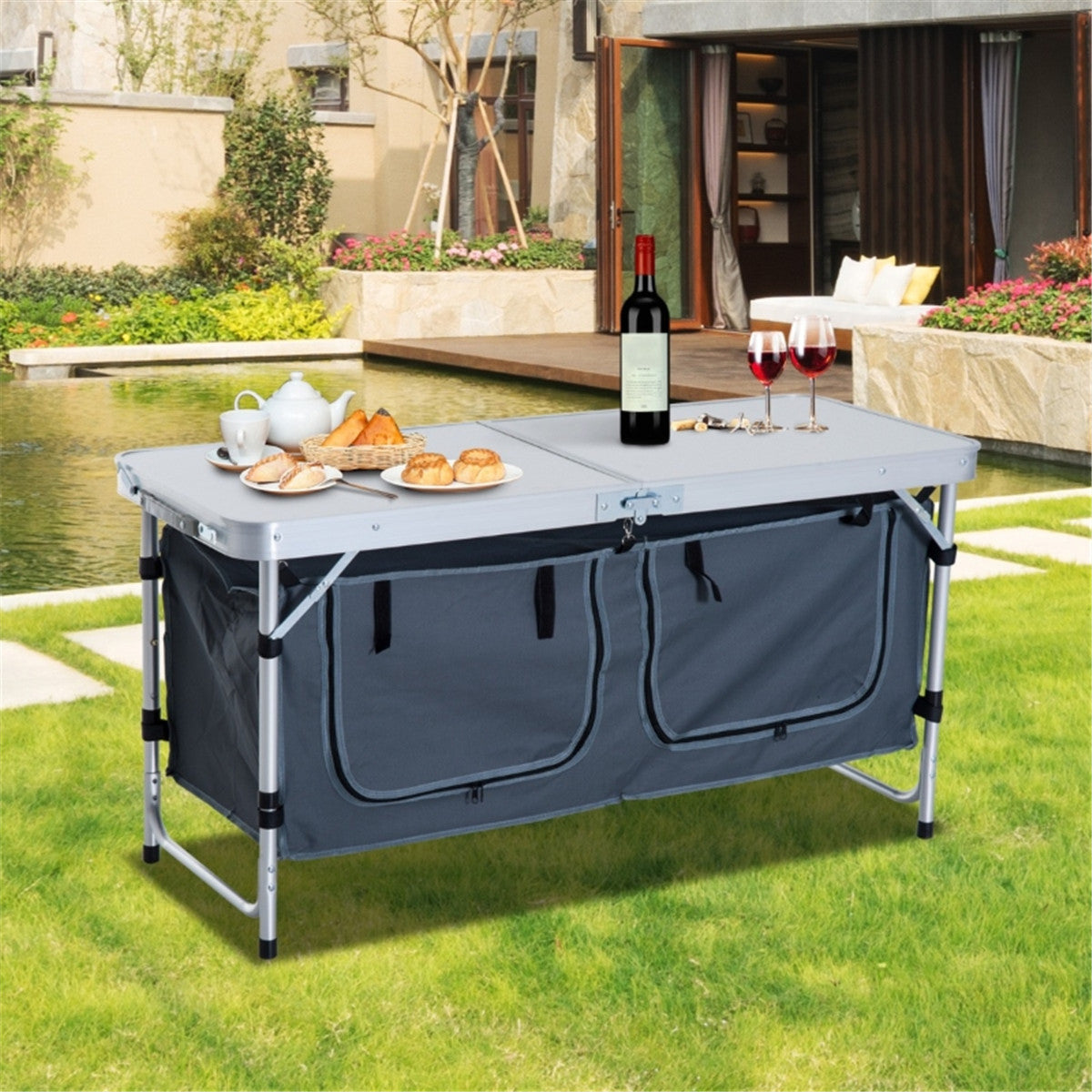Portable Camping Table/ Dining Table ( Amazon Shipping)(Prohibited by WalMart)