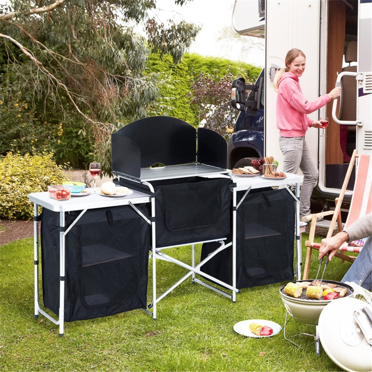 Portable Camping Table/ Dining Table ( Amazon Shipping)(Prohibited by WalMart)
