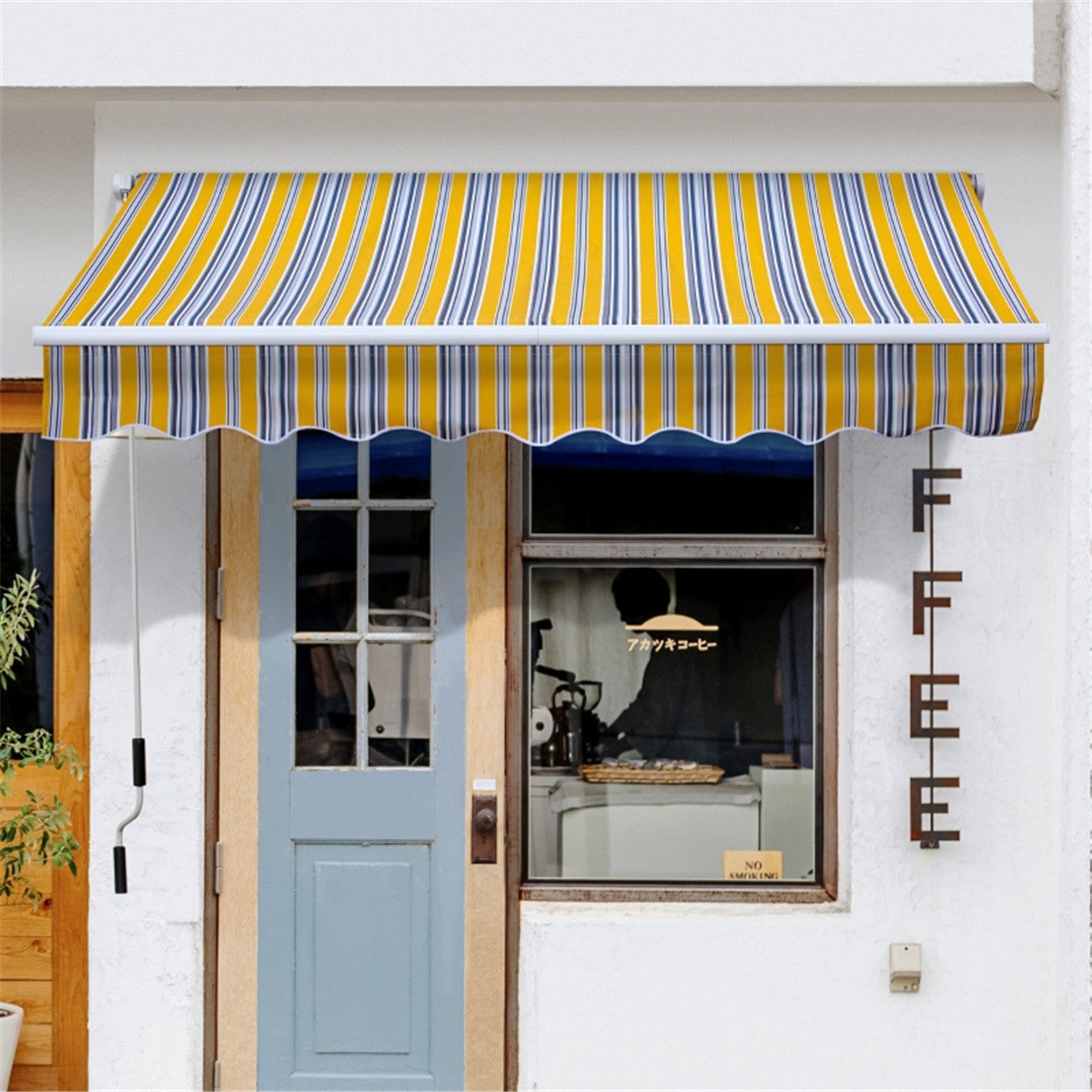 Patio Retractable Awning -AS ( Amazon Shipping)(Prohibited by WalMart)