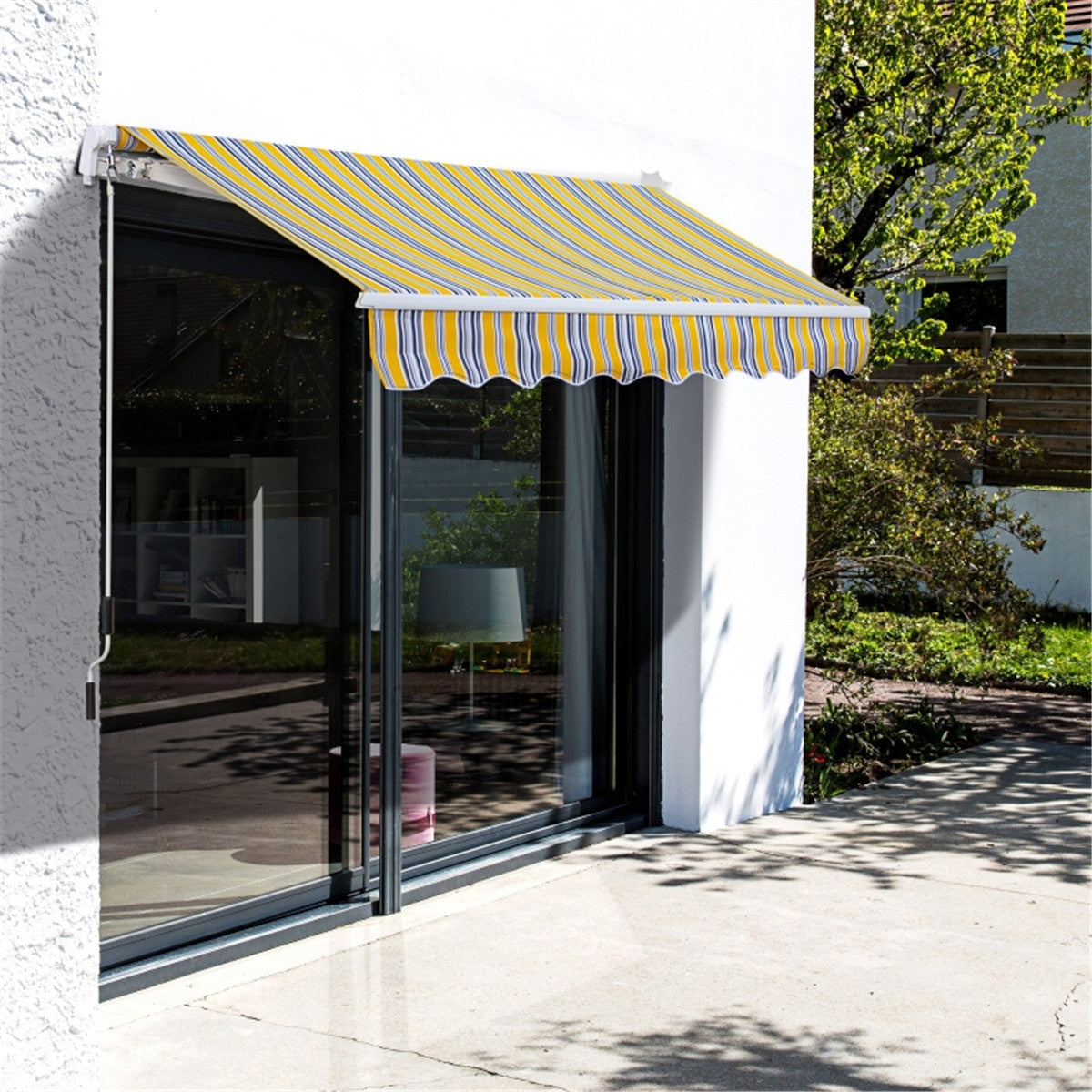 Patio Retractable Awning -AS ( Amazon Shipping)(Prohibited by WalMart)