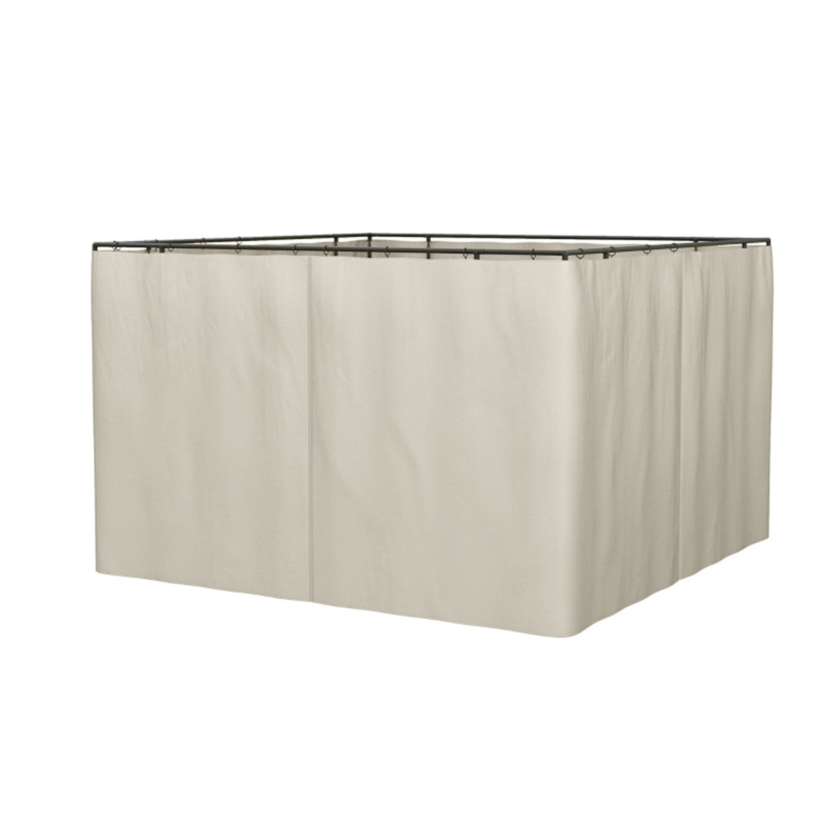 Universal Gazebo Sidewallt Coffee-AS ( Amazon Shipping)(Prohibited by WalMart)