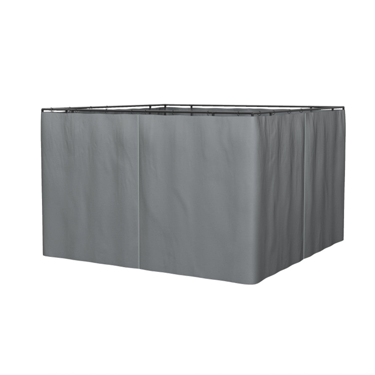 Universal Gazebo Sidewallt Coffee-AS ( Amazon Shipping)(Prohibited by WalMart)