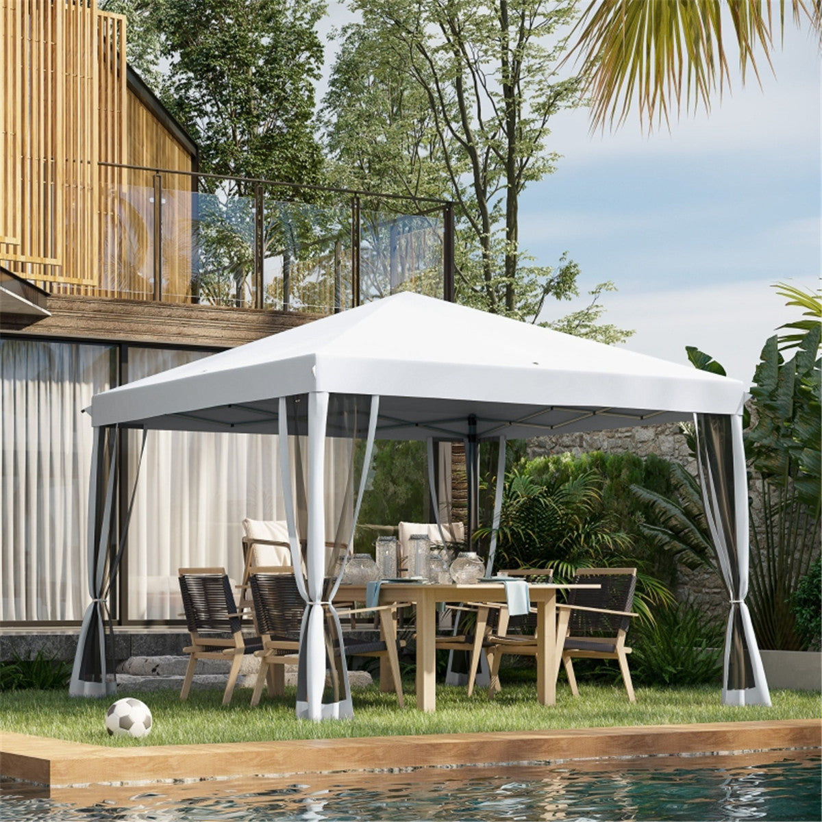 3X3M Pop Up Canopy Party Tent -AS ( Amazon Shipping)(Prohibited by WalMart)