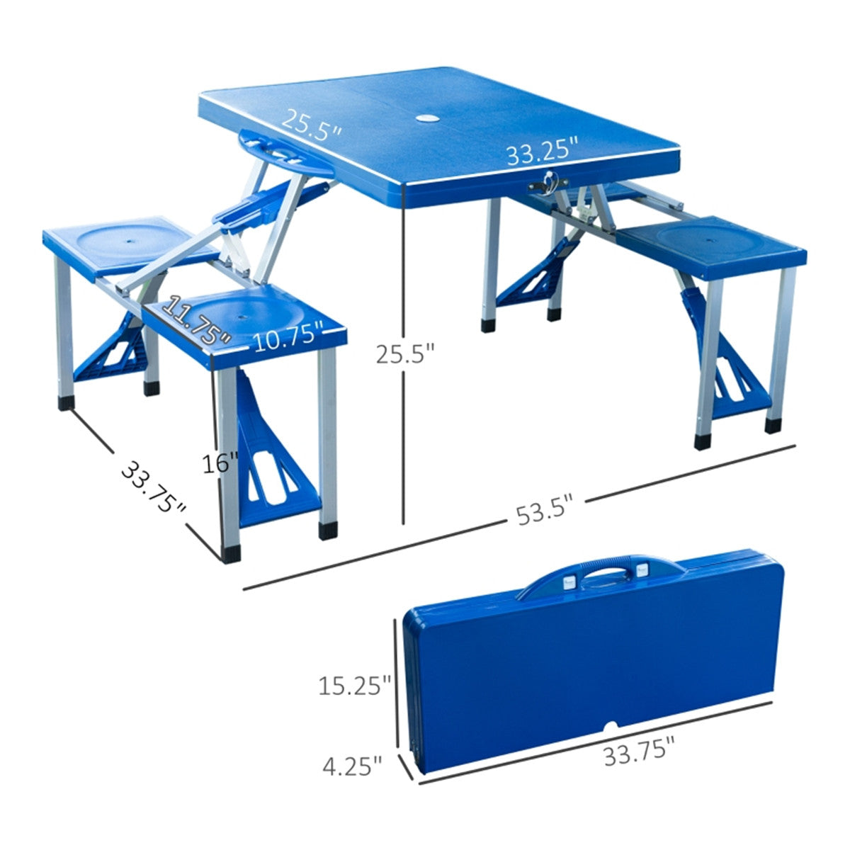 Portable Camping Table/ Dining Table ( Amazon Shipping)(Prohibited by WalMart)