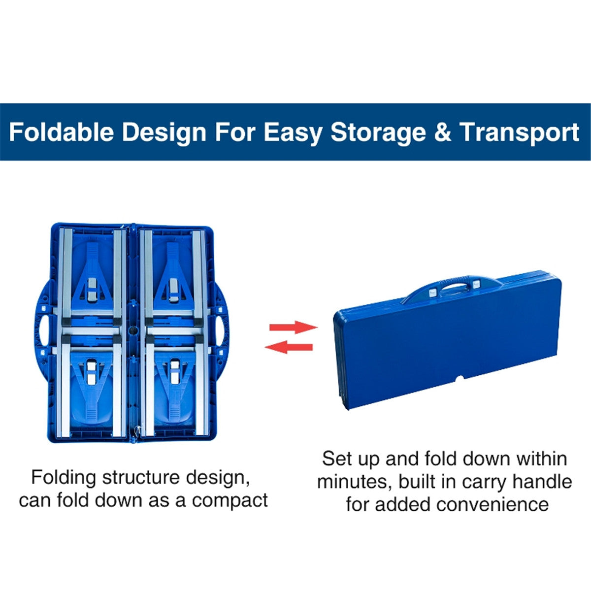 Portable Camping Table/ Dining Table ( Amazon Shipping)(Prohibited by WalMart)