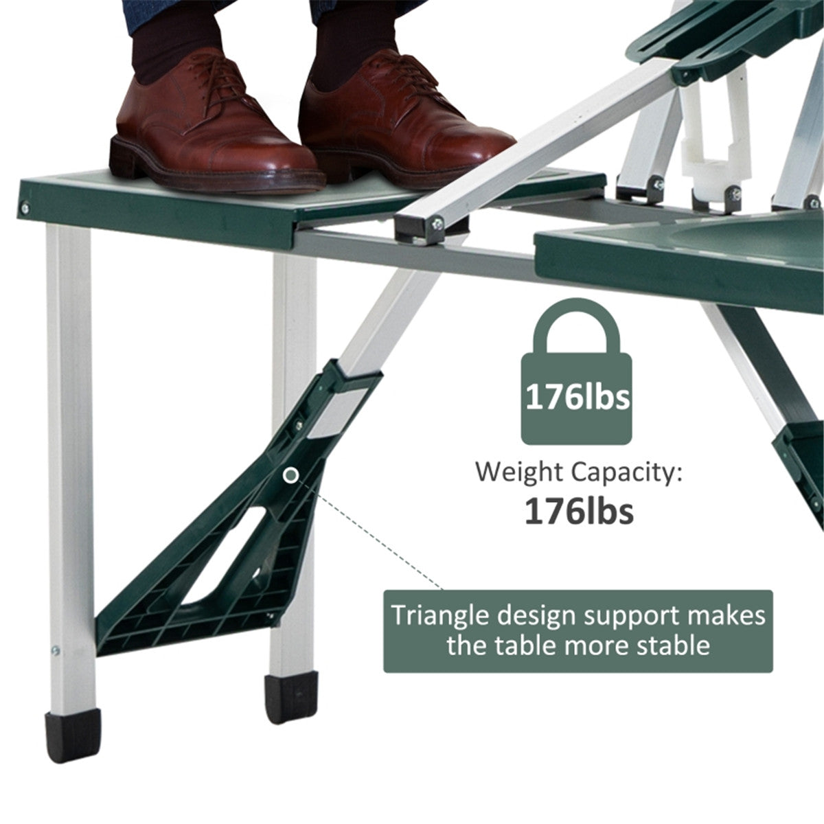Portable Camping Table and Chairs / Dining Table ( Amazon Shipping)(Prohibited by WalMart)