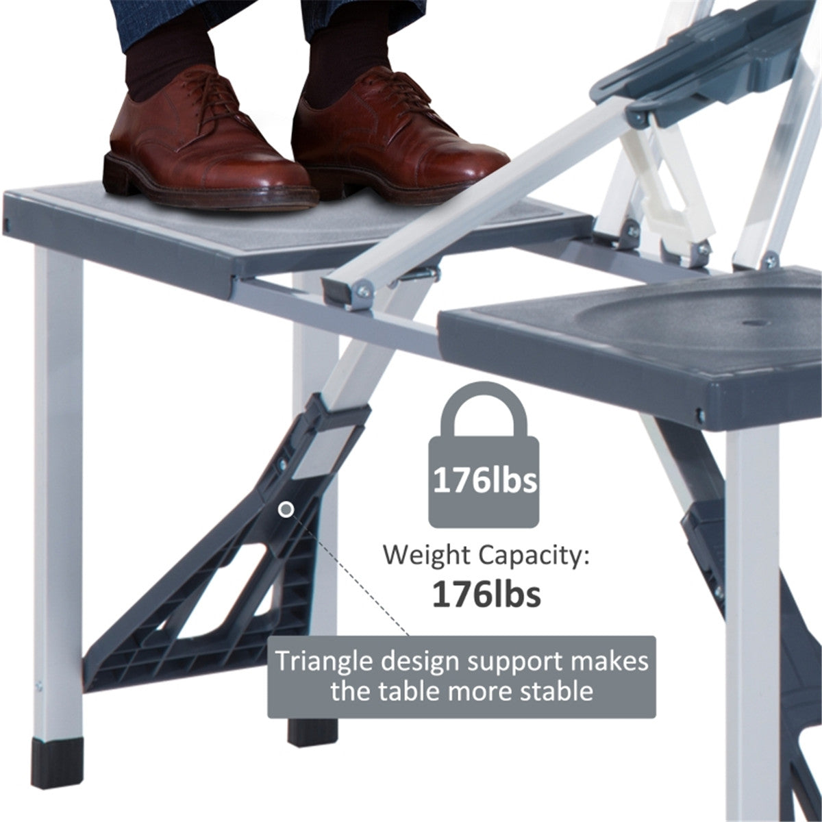 Portable Camping Table and Chairs / Dining Table ( Amazon Shipping)(Prohibited by WalMart)