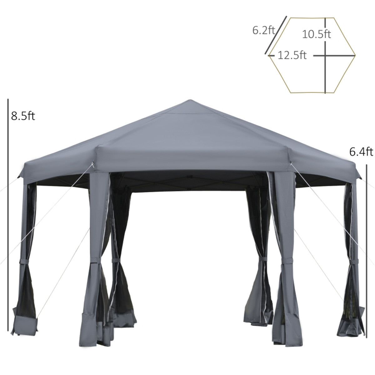 Pop Up Canopy Party Tent -AS ( Amazon Shipping)(Prohibited by WalMart)
