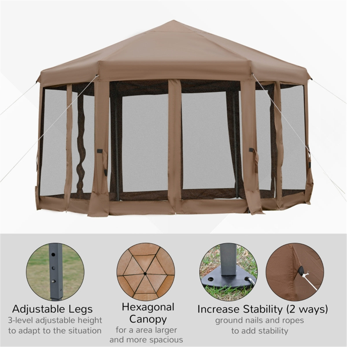 Pop Up Canopy Party Tent -AS ( Amazon Shipping)(Prohibited by WalMart)