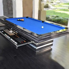Load image into Gallery viewer, high-grade 6ft 7ft 8ft 9ft customized size American nine ball billiard pool table for snooker sports