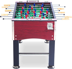 55" Soccer Foosball Table Heavy Duty for Pub Game Room with Drink Holders #DST5D81