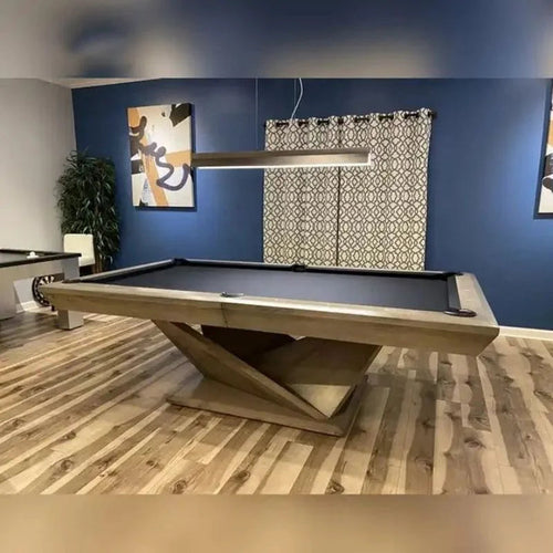 Wholesaler Snooker & Billiard Customized American billiard pool table with Slate Cushion Material