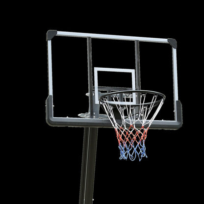 Use for Outdoor Height Adjustable 6 to 10ft Basketball Hoop 44 Inch Backboard Portable Basketball Goal System with Stable Base and Wheels