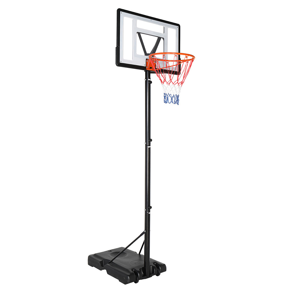 Basketball Hoop Outdoor Portable Basketball Goals, Adjustable Height 7ft - 10ft for Adults & Teenagers