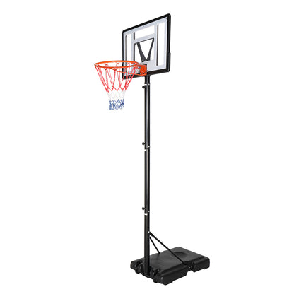 Basketball Hoop Outdoor Portable Basketball Goals, Adjustable Height 7ft - 10ft for Adults & Teenagers