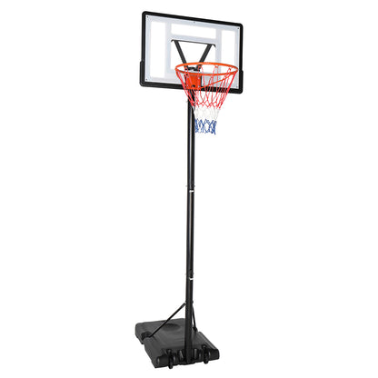 Basketball Hoop Outdoor Portable Basketball Goals, Adjustable Height 7ft - 10ft for Adults & Teenagers