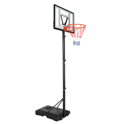 Basketball Hoop Outdoor Portable Basketball Goals, Adjustable Height 7ft - 10ft for Adults & Teenagers