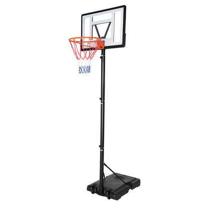 Basketball Hoop Outdoor Portable Basketball Goals, Adjustable Height 7ft - 10ft for Adults & Teenagers