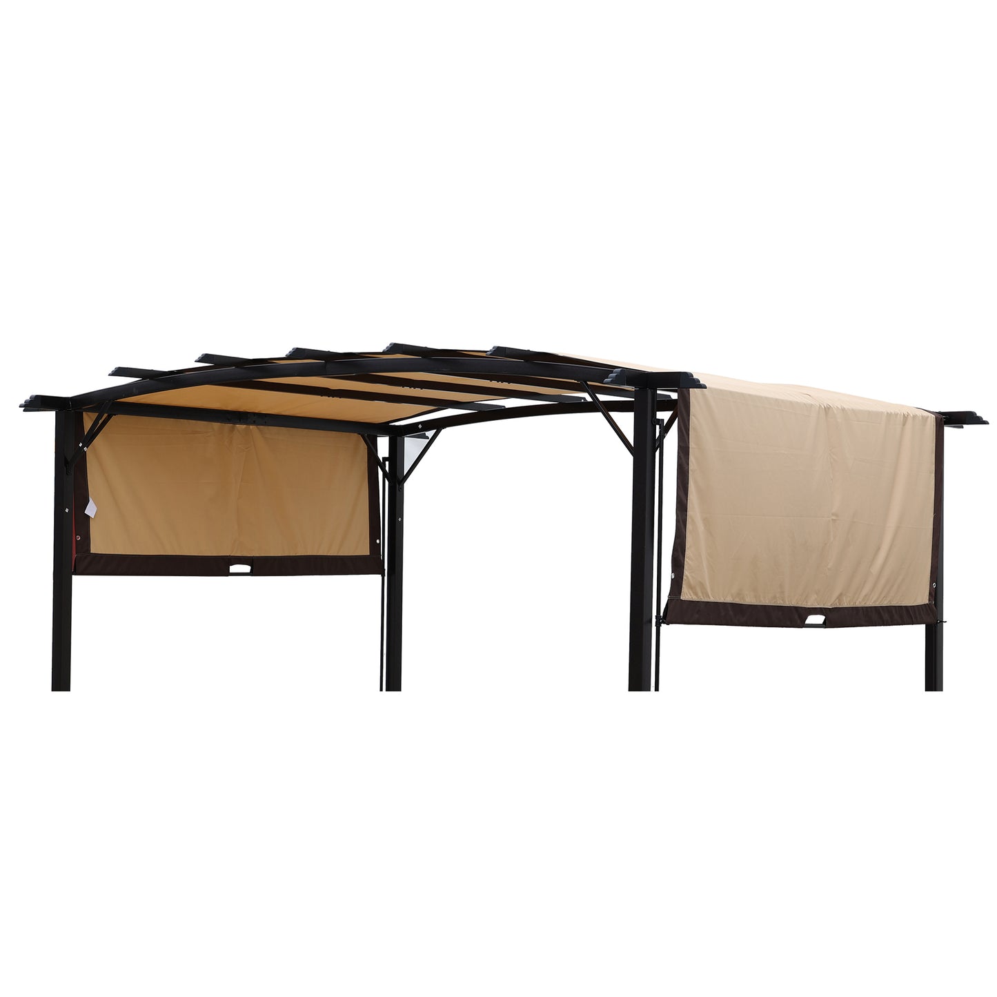 12x9 Ft  Universal Outdoor Pergola Replacement  Canopy Cover [Sale to Temu is Banned.Weekend can not be shipped, order with caution]