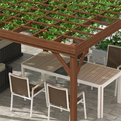 Outdoor Wooden Gazebo ( Amazon Shipping)（Prohibited by WalMart）