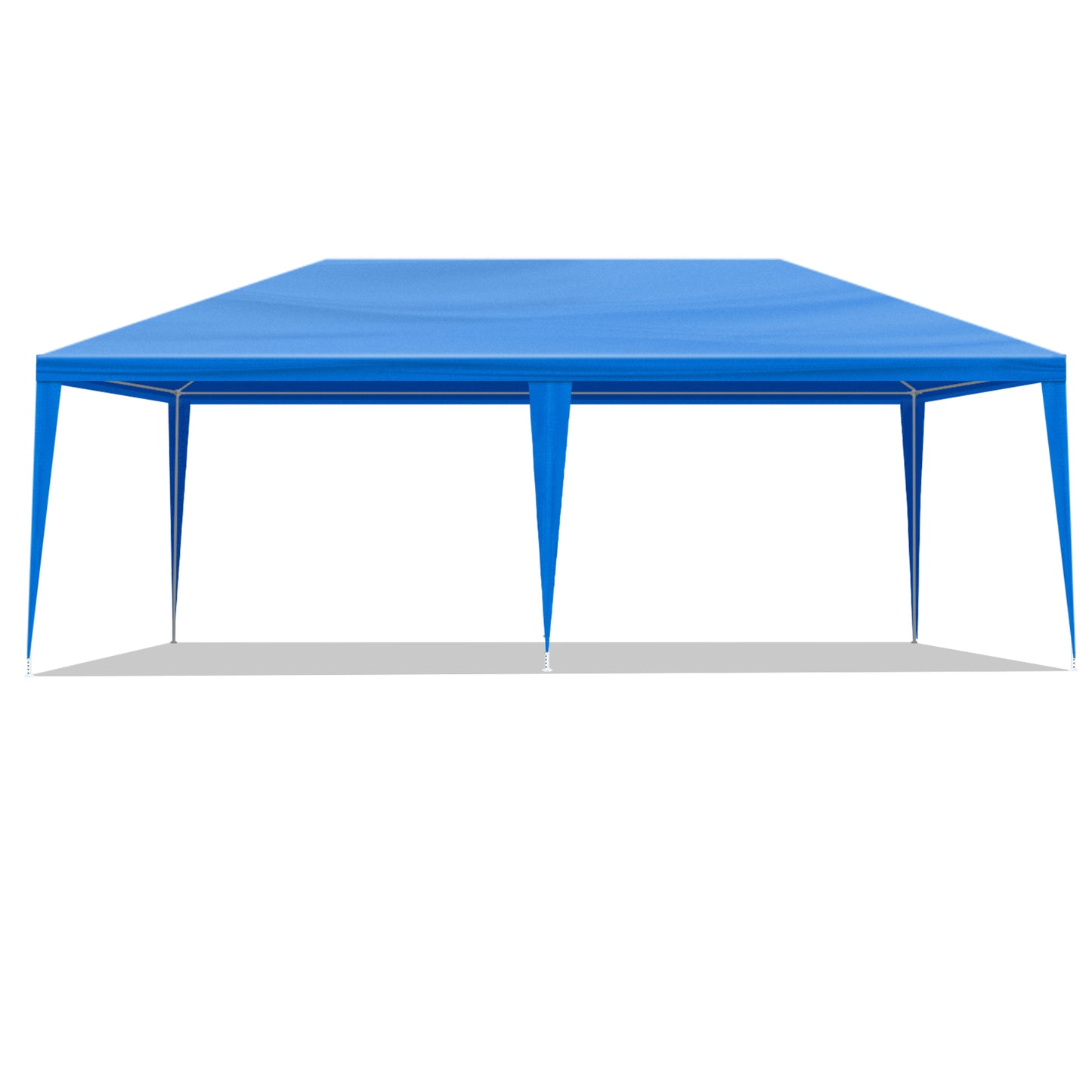 10'x20' Outdoor Party Tent with 6 Removable Sidewalls, Waterproof Canopy Patio Wedding Gazebo, Blue