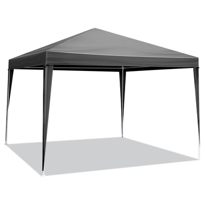 10'x10' Gazebo Waterproof Outdoor Canopy Patio Tent Party Tent for Wedding BBQ Cater, Black