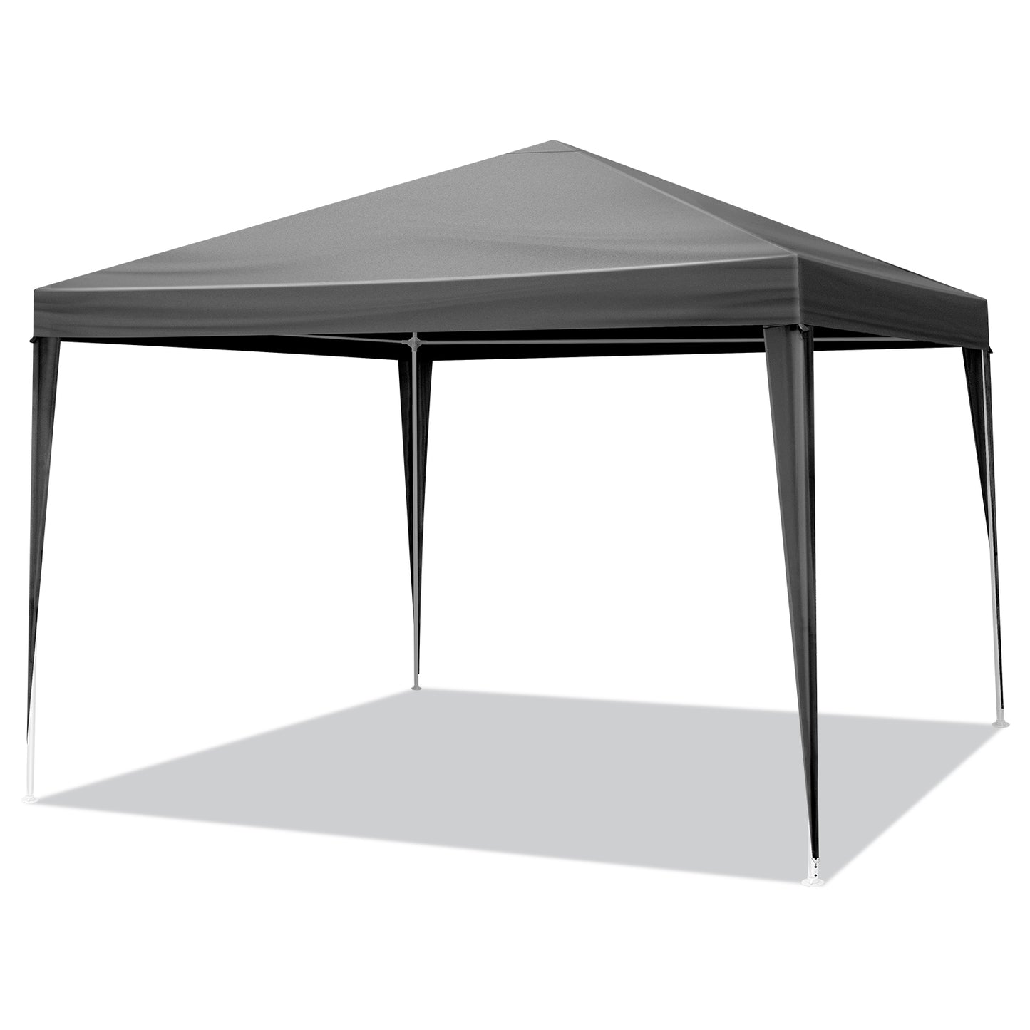 10'x10' Gazebo Waterproof Outdoor Canopy Patio Tent Party Tent for Wedding BBQ Cater, Black