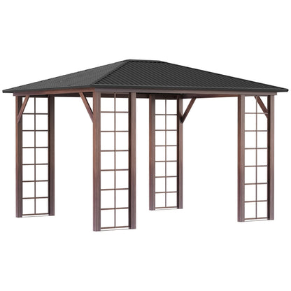 Gazebo with Galvanized Steel Roof