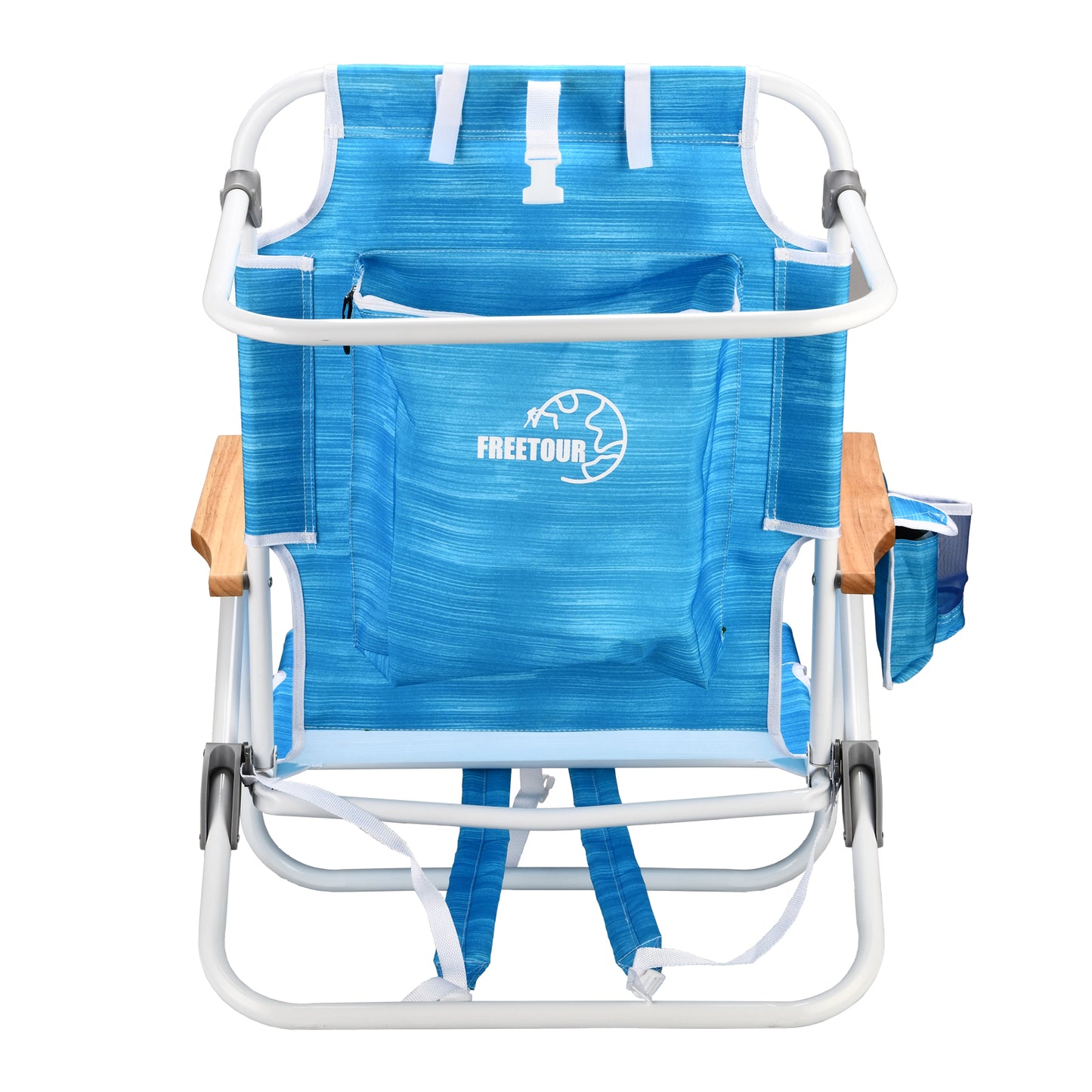 1PCS Backpack Beach Chairs for Adults Beach towel backpack beach chairs for adults 5 position chair with pouch folding lightweight positions back pack 13 inch high