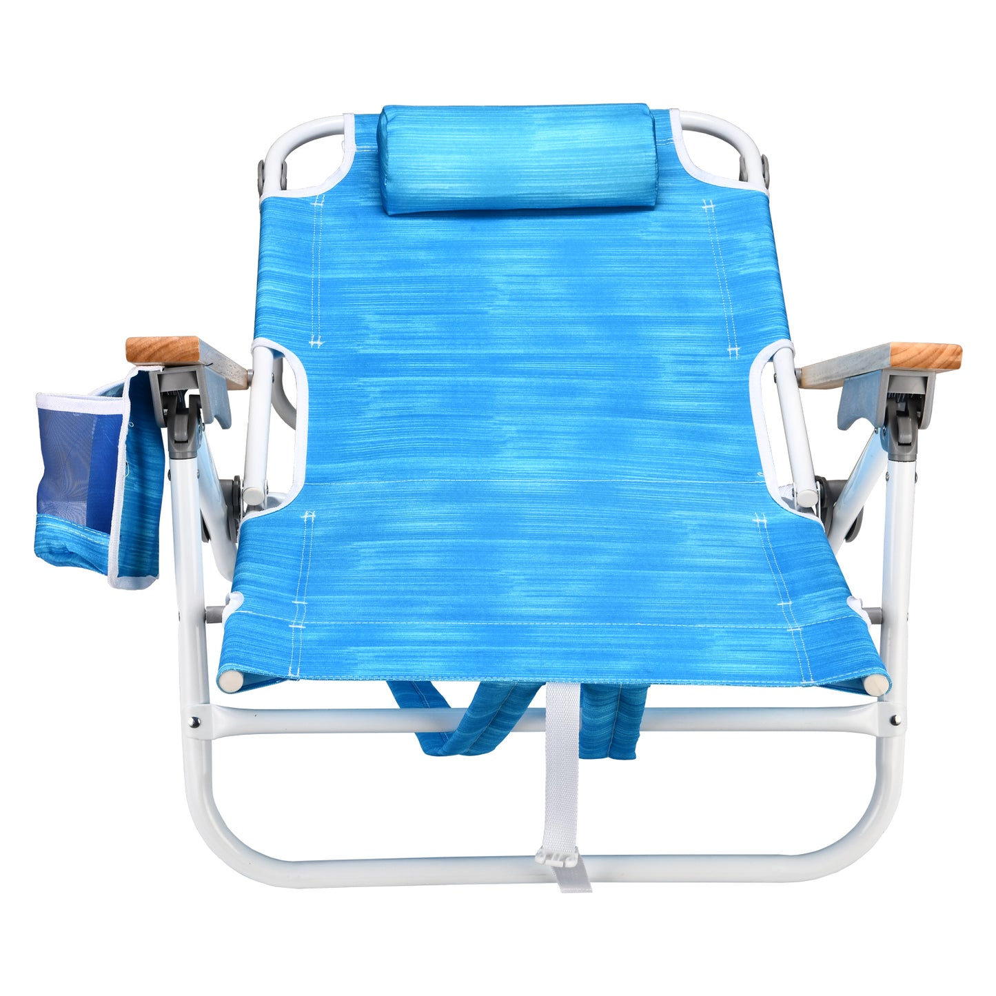 1PCS Backpack Beach Chairs for Adults Beach towel backpack beach chairs for adults 5 position chair with pouch folding lightweight positions back pack 13 inch high