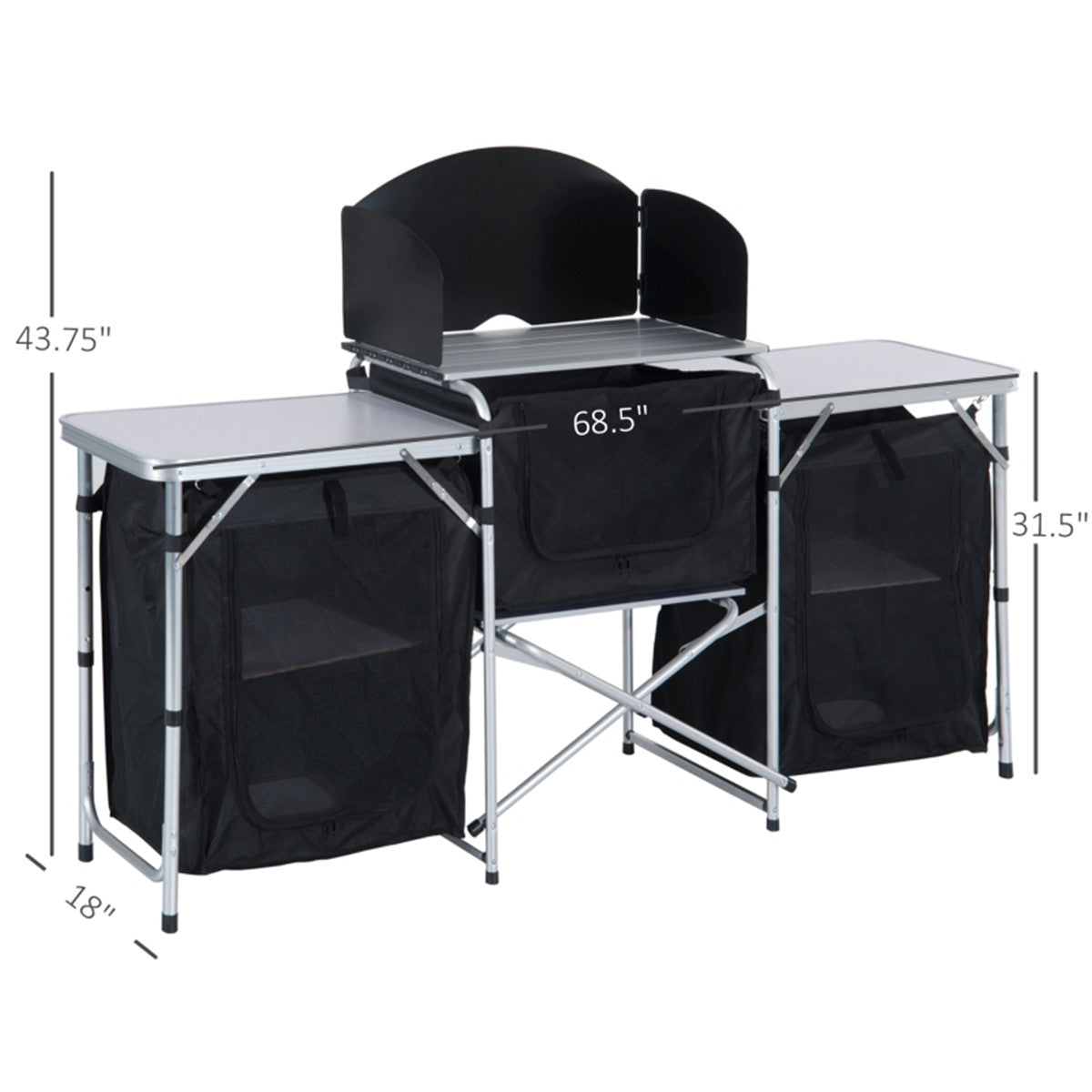 Portable Camping Table/  Dining Table ( Amazon Shipping)（Prohibited by WalMart）