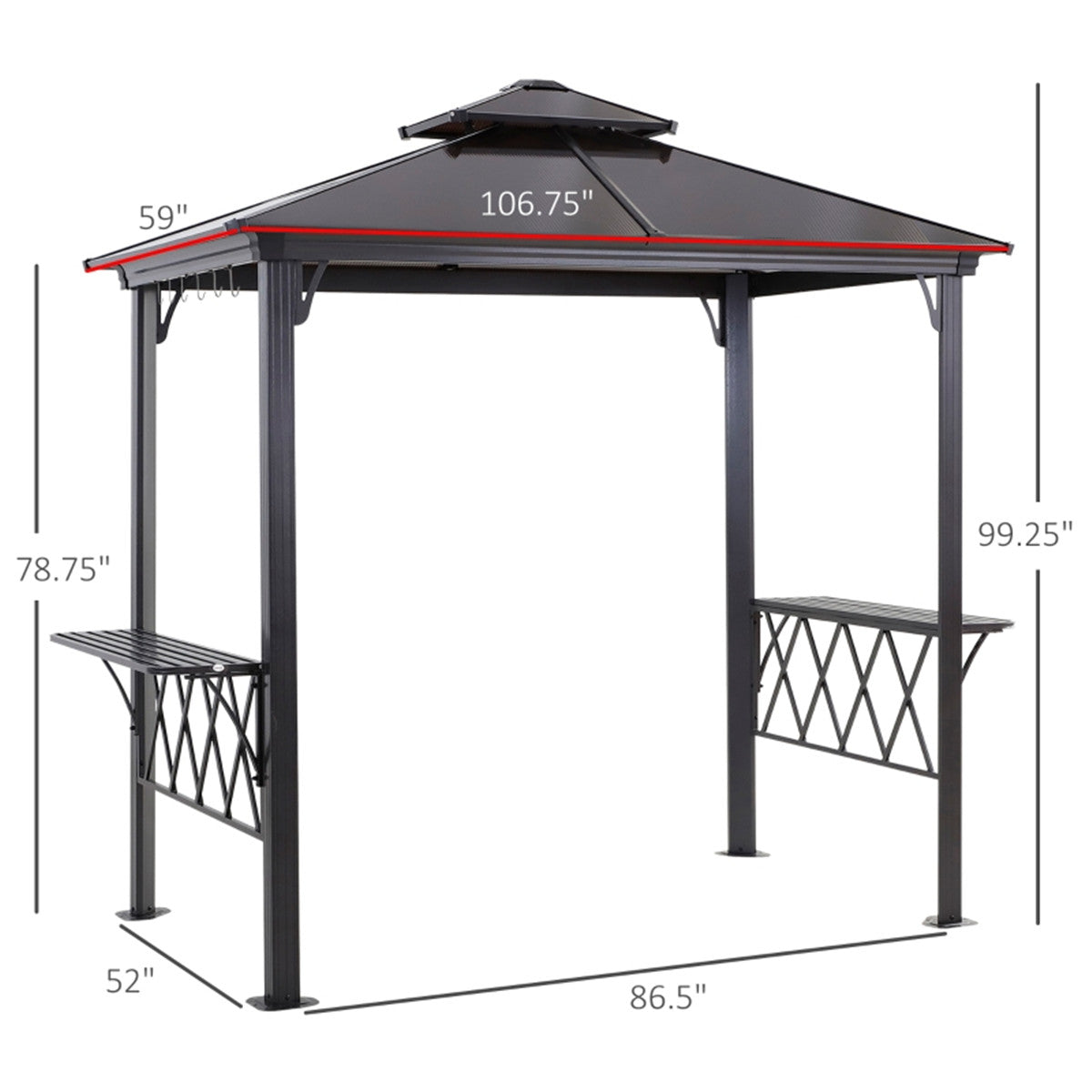 Gazebo/BBQ Cooking Pergola