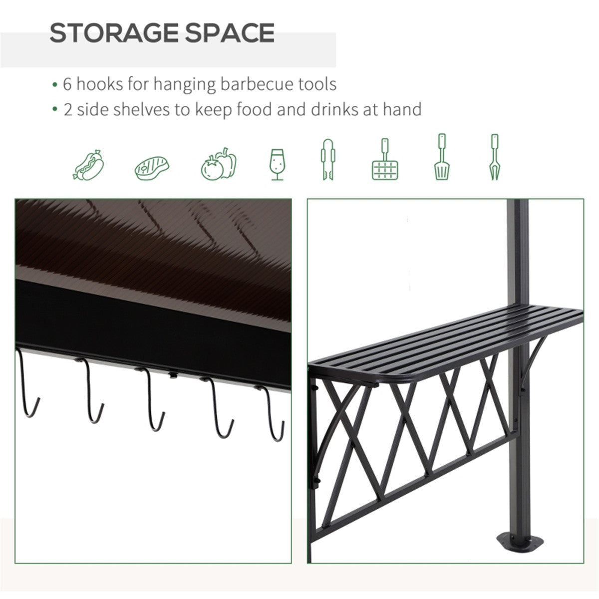 Gazebo/BBQ Cooking Pergola