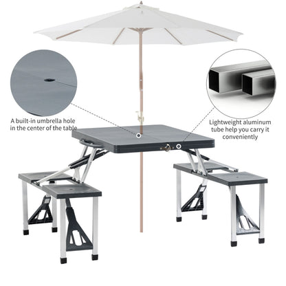 Portable Camping Table and Chairs /  Dining Table ( Amazon Shipping)（Prohibited by WalMart）