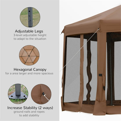 Pop Up Canopy Party Tent -AS ( Amazon Shipping)（Prohibited by WalMart）