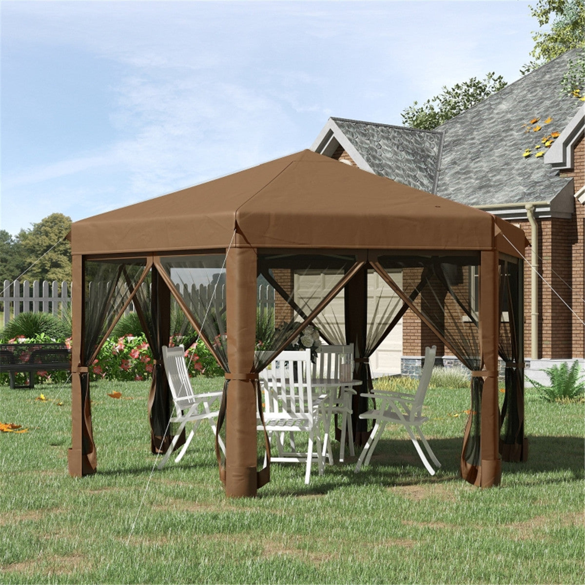 Pop Up Canopy Party Tent -AS ( Amazon Shipping)（Prohibited by WalMart）