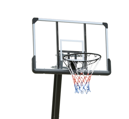 Use for Outdoor Height Adjustable 6 to 10ft Basketball Hoop 44 Inch Backboard Portable Basketball Goal System with Stable Base and Wheels