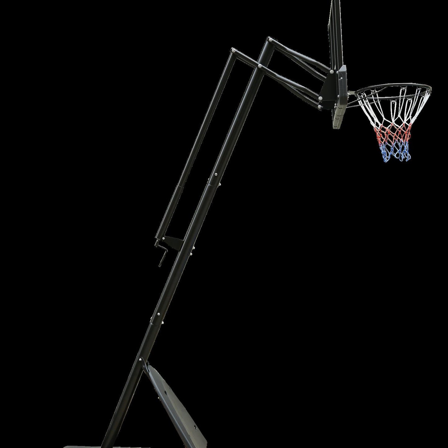 Use for Outdoor Height Adjustable 6 to 10ft Basketball Hoop 44 Inch Backboard Portable Basketball Goal System with Stable Base and Wheels