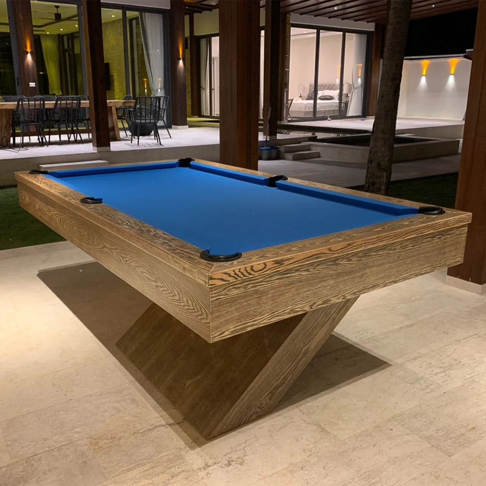 Luxury Home Ash Wood Pool Table Factory Directly Selling