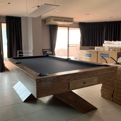 Luxury Home Ash Wood Pool Table Factory Directly Selling