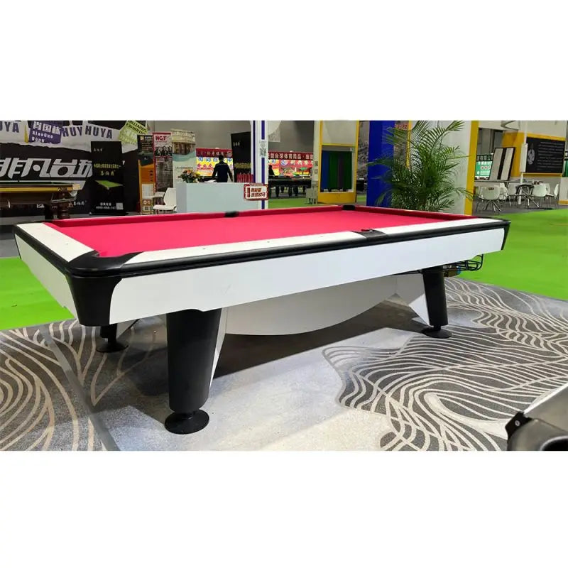 Wholesaler Snooker & Billiard Customized American billiard pool table with Slate Cushion Material